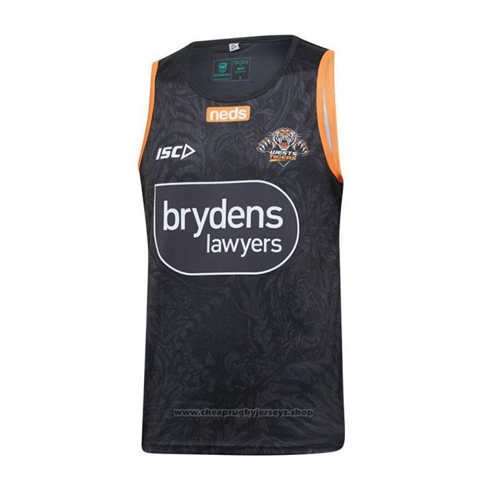 Wests Tigers Rugby Tank Top 2020 Training